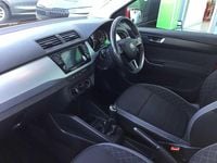 Used Skoda Fabia 70 HP (51 kW) 2018 Corrida red Hatchback