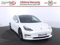 Used Tesla Model 3 Long Range AWD 366 kW (498 HP) 2019 White Sedan