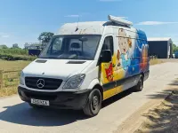 Used Mercedes Sprinter 129 HP (94 kW) 2011 White Van