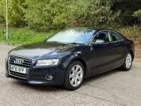Usado Audi A5 180 HP (132 kW) 2010 Azul Coupé