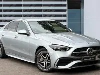 Used Mercedes C200 AMG line 204 HP (150 kW) 2025 Silver Sedan