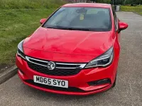 Used Vauxhall Astra SRi 105 HP (77 kW) 2015 Radiant red Hatchback