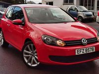 Used VW Golf VI SE 122 HP (89 kW) 2011 Red Hatchback