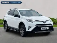 Used Toyota RAV4 Hybrid 2017 White SUV