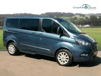 Used Ford Tourneo Titanium 130 HP (95 kW) 2021 Blue MPV