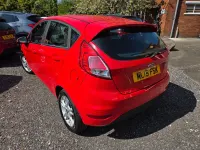 Used Ford Fiesta Zetec 2015 Red Hatchback