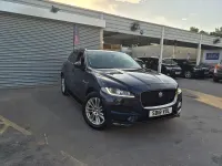 Used Jaguar F-Pace Portfolio 2018 Blue SUV