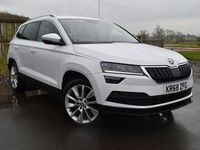 Used Skoda Karoq SE L 115 HP (84 kW) 2018 White SUV