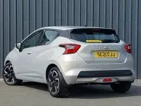 Used Nissan Micra Acenta 92 HP (67 kW) 2021 Silver Hatchback