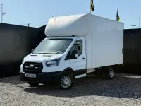 Used Ford Transit S 130 HP (95 kW) 2021 White Cabriolet