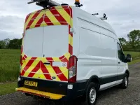 Used Ford Transit 170 HP (125 kW) 2017 White Van
