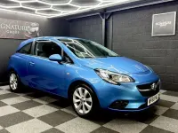 Used Vauxhall Corsa 75 HP (55 kW) 2018 Blue Hatchback