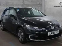 Used VW e-Golf 99 kW (135 HP) 2019 Black Hatchback
