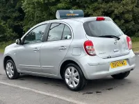 Used Nissan Micra Tekna 98 HP (72 kW) 2012 Silver Hatchback