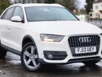 Second-hand Audi Q3 Design 140 CP (102 kW) 2013 Alb SUV