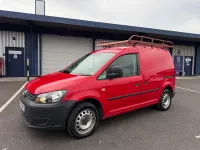 Used VW Caddy 140 HP (102 kW) 2011 Red MPV
