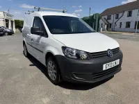 Used VW Caddy 75 HP (55 kW) 2013 White MPV