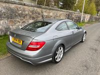 Used Mercedes C220 Sport Edition 2014 Silver Coupe