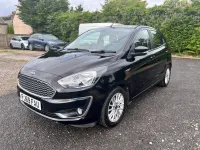 Used Ford Ka Plus Zetec 85 HP (62 kW) 2019 Black Hatchback