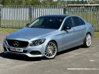 Używany Mercedes C200 SE 184 KM (135 kW) 2016 Srebrny Sedan/Limuzyna