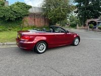 Used BMW 118 Cabriolet 143 HP (105 kW) 2011 Red Cabriolet