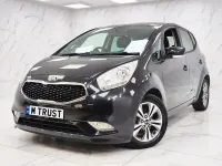 Used Kia Venga 123 HP (90 kW) 2017 Black Hatchback