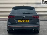 Used VW Tiguan R-line 150 HP (110 kW) 2021 Dolphin grey metallic SUV