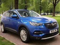 Used Vauxhall Grandland X 130 HP (95 kW) 2019 Blue SUV