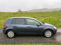 Used VW Golf VII S 105 HP (77 kW) 2012 Blue Hatchback