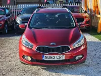 Used Kia Ceed Sportswagon 89 HP (65 kW) 2013 Red Estate
