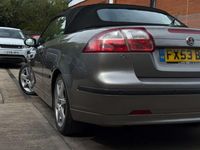Used Saab 9-3 Cabriolet Vector 150 HP (110 kW) 2004 Grey Cabriolet