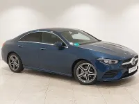 Used Mercedes CLA180 AMG Line Premium 136 HP (100 kW) 2022 Blue Coupe
