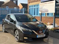 Used Nissan Leaf 110 kW (150 HP) 2018 Black Hatchback