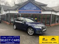 Second-hand Audi Q5 S-Line 286 CP (210 kW) 2018 Albastru SUV