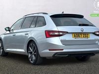 Used Skoda Superb SportLine 220 HP (161 kW) 2017 Silver Estate