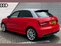 Used Audi A1 S-Line 123 HP (90 kW) 2018 Red Hatchback