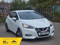 Used Nissan Micra N-Connecta 2017 White Hatchback