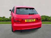 Used Audi A1 Sport 95 HP (69 kW) 2017 Red Hatchback