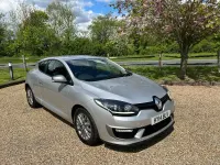 Used Renault Mégane Coupé 110 HP (80 kW) 2014 Silver Coupe