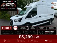 Used Ford Transit 130 HP (95 kW) 2022 White Van