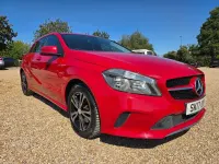 Used Mercedes A160 SE 102 HP (75 kW) 2017 Red Hatchback