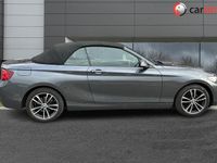 Used BMW 218 Sport Line 150 HP (110 kW) 2020 Grey Cabriolet