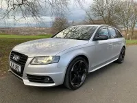 Used Audi A4 Black Edition 170 HP (125 kW) 2011 Silver Estate