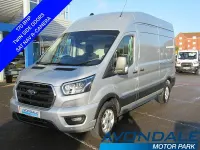Used Ford Transit Limited 170 HP (125 kW) 2024 Moondust silver (metallic paint) Van