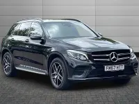Used Mercedes GLC250 AMG line 201 HP (147 kW) 2018 Black SUV