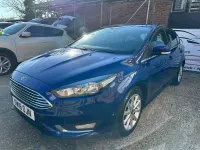 Used Ford Focus Titanium 120 HP (88 kW) 2016 Blue Hatchback