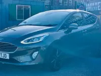 Used Ford Fiesta Titanium 100 HP (73 kW) 2017 Grey Hatchback