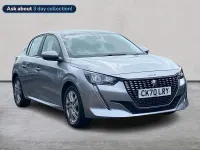 Używany Peugeot 208 Active Premium 75 KM (55 kW) 2020 Szary Hatchback