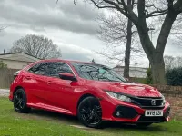 Używany Honda Civic SR 126 KM (92 kW) 2019 Czerwony Hatchback
