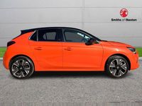 Used Vauxhall Corsa-e Elite 98 kW (134 HP) 2021 Orange Hatchback